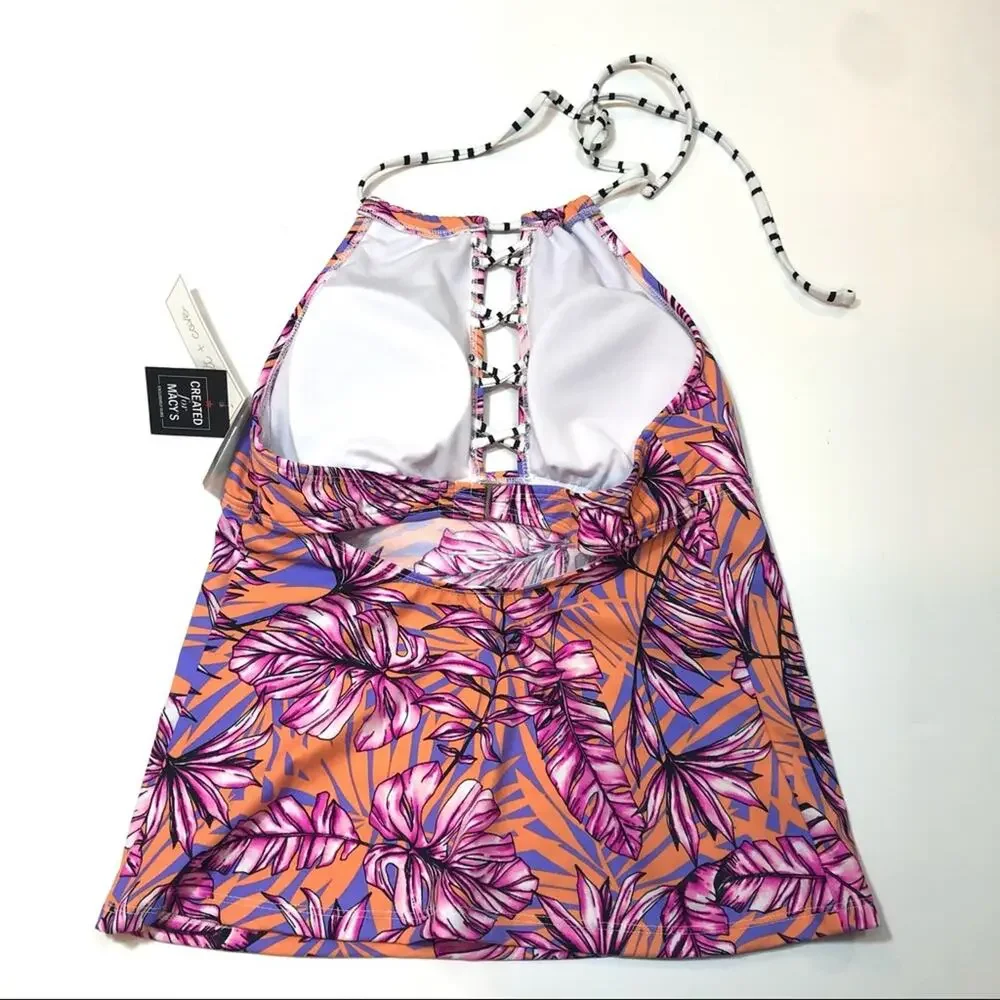 Salt+Cove Juniors' Hawaii Printed Tankini Swim Top